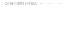 Tablet Screenshot of cashmeremedia.ie